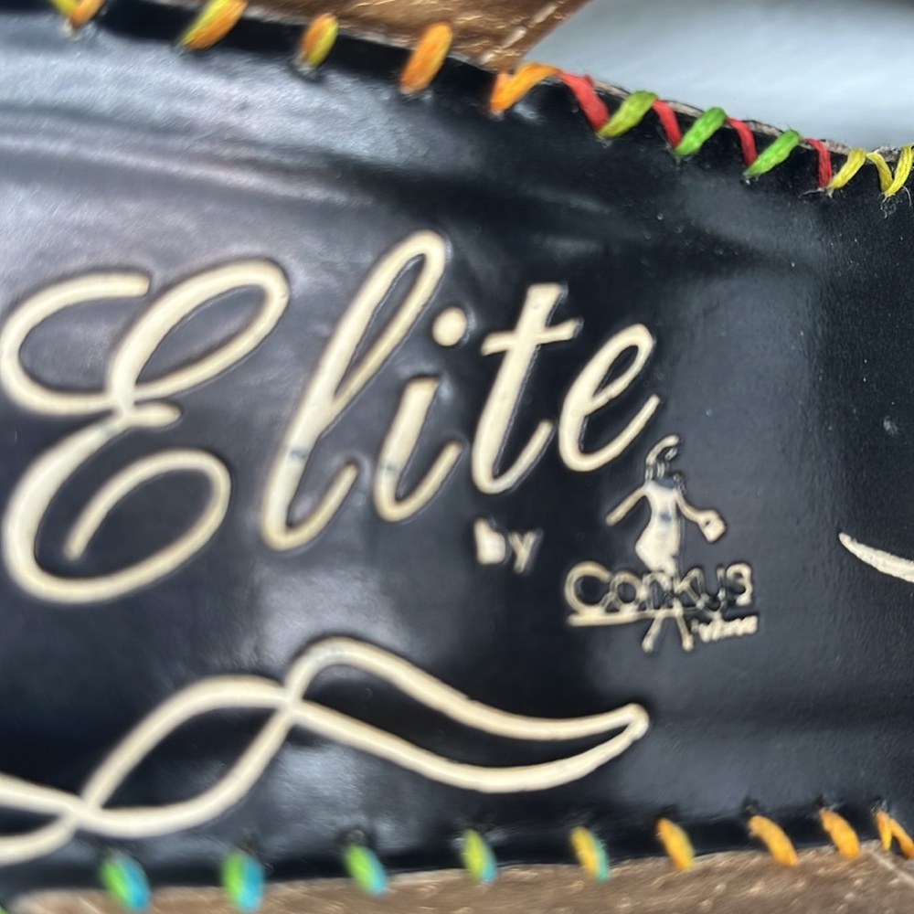 Corkys leather Sandals Kalua Style Sz 9 Elite EUC adjustable straps - Picture 9 of 9